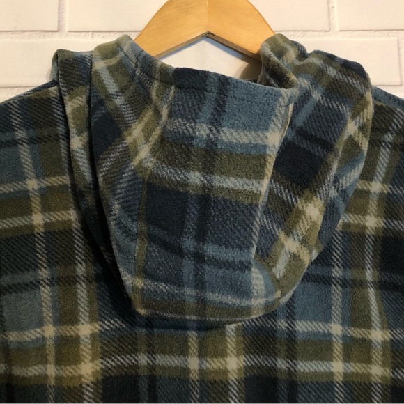 O'Neill Men's Blue Green Fleece Pockets Half Zip Pullover Hoodie Sweater L - Picture 8 of 10